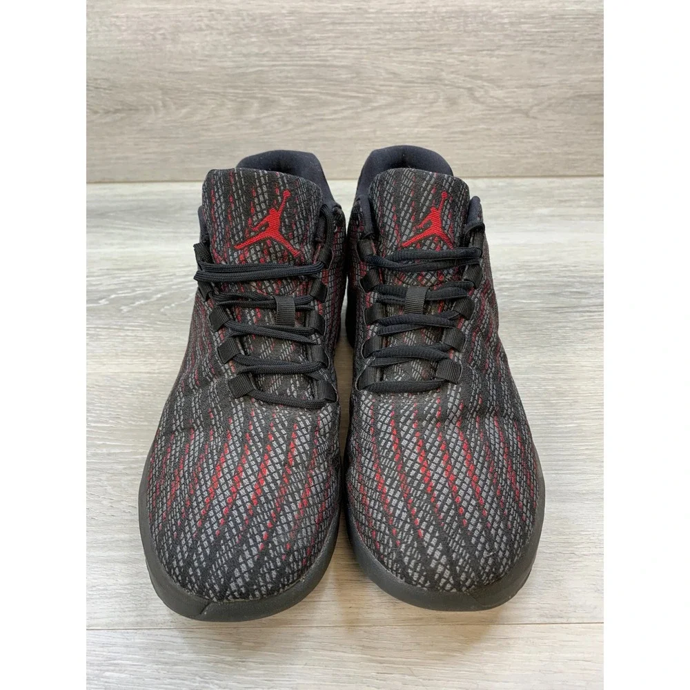 Jordan B Fly Men's Black Gym Red Woven Basketball 10 Casual Comfort Shoes‎